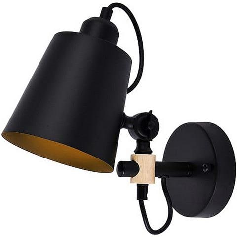 Applique Da Parete 32112 Nero Metallo 220-240 V 60 W (25 X 27 Cm) - Foto 1