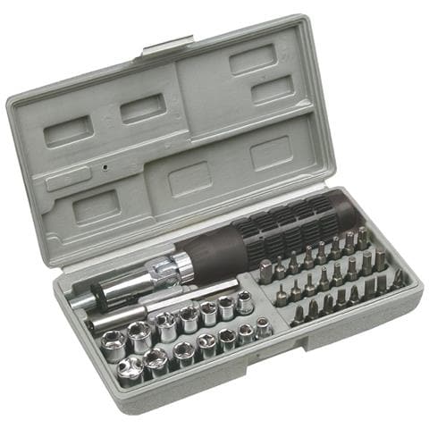 Set Avvitamento Con Inserti E Bussole Set 40 Pz - Foto 1
