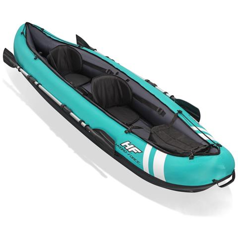 Kayak Gonfiabile 2 Posti Con Pagaia E Pompa Ventura 65052 - Foto 1