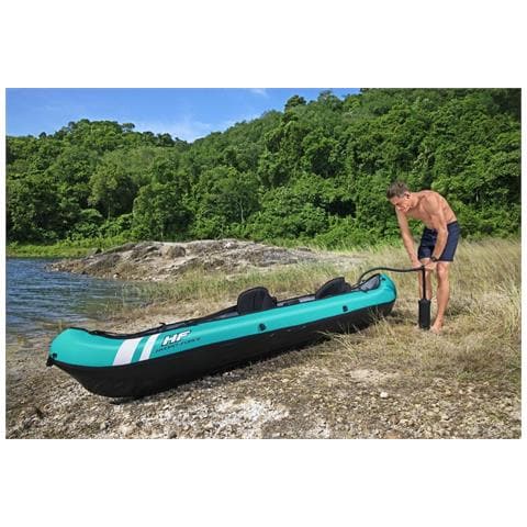 Kayak Gonfiabile 2 Posti Con Pagaia E Pompa Ventura 65052 - Foto 8