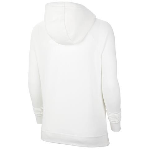 Felpa Con Cappuccio Fleece Cw6957-101 Donna Taglia L Colore Bianco - Foto 3