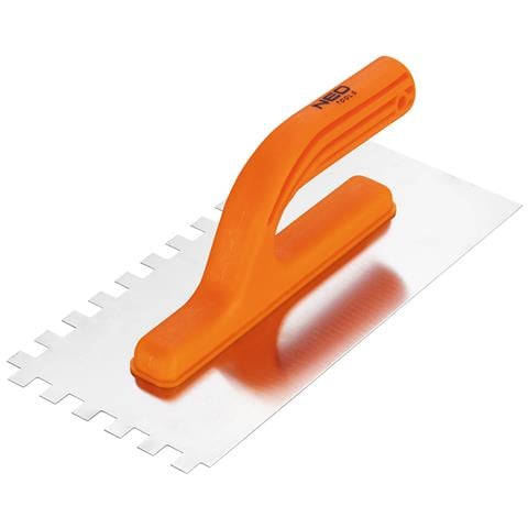 Cazzuola Con Denti, 270 X 125 Mm, Dente 10 X 10 X 10 Mm, Manico In Plastica - Foto 1