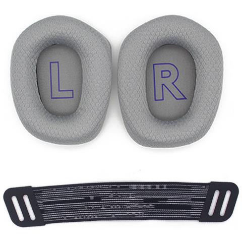 Cuscinetti Auricolari E Archetto Di Ricambio Per Logitech G733 Grey - Foto 1