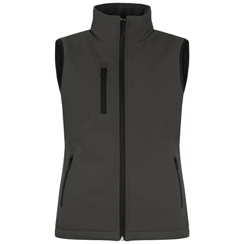 Padded Softshell Vest Ladies Grigio Fumo M - Foto 1