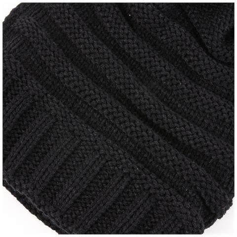 Set Caldo Cappello Sciarpa Invernale Black - Foto 2