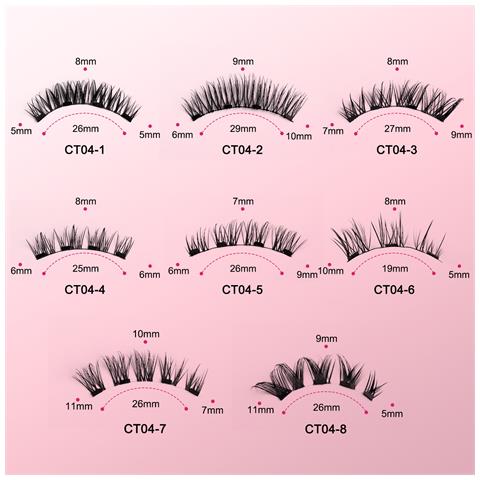 Set Di Ciglia Magnetiche - Ct04-2 - Foto 2