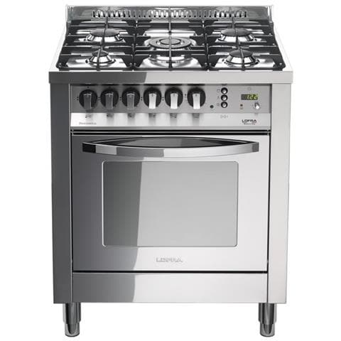 Cucina Elettrica PL76GVT /C 5 Fuochi a Gas con Forno Elettrico Multifunzione Classe A Dimensioni 70 cm Colore Acciaio Inox - Foto 1