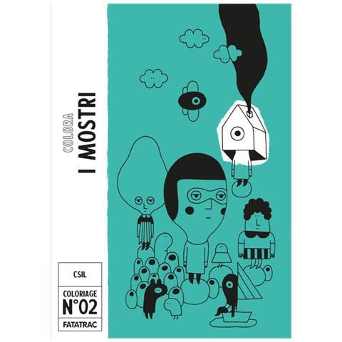 Csil - Colora i mostri. Ediz. a colori - Foto 1