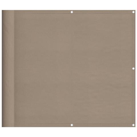 Paravento Da Balcone Tortora 90x700 Cm 100% Poliestere Oxford - Foto 2