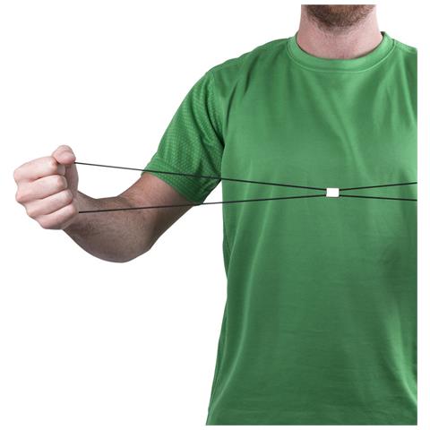 Gomma Elastica Per Ginnastica E/o Rilassamento In Materiale Resistente. Con Pastiglia Centrale Per Marcatura In Una Vasta Gamma Di Colori Vivaci. - Foto 2