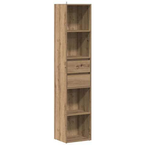 Libreria Rovere Artigianale 36x30x171 Cm Legno Multistrato - Foto 2