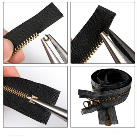 Kit Di Riparazione Con 60 Cursori Per Cerniera 3# 5# 8# 10# - Foto 11