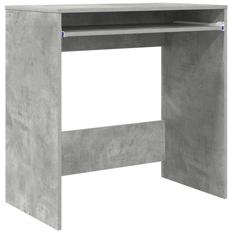 Scrivania per Computer Grigio cemento Truciolare - Foto 1