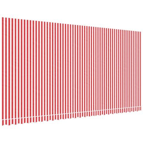 Tessuto di Ricambio per Tenda Strisce Rosse e Bianche 6x3 m - Foto 1