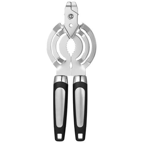 Apribottiglie In Acciaio Inossidabile Con Manico Nero - Foto 1