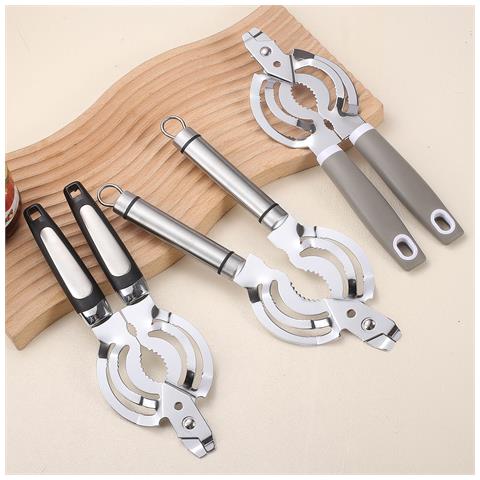 Apribottiglie In Acciaio Inossidabile Con Manico Nero - Foto 2