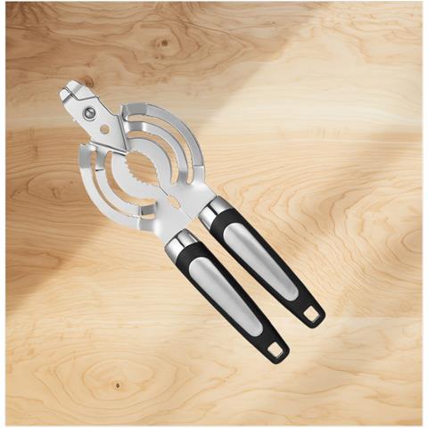 Apribottiglie In Acciaio Inossidabile Con Manico Nero - Foto 4