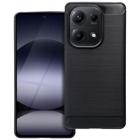 Custodia B-case Tpu Silicone Cover Case Per Xiaomi Redmi Note 14s Carbon Metal Black - Foto 1
