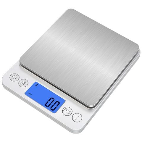 Bilancia Da Cucina Digitale Ricaricabile Con Batteria Inclusa - Bilancia Alimentare Di Precisione - Foto 6