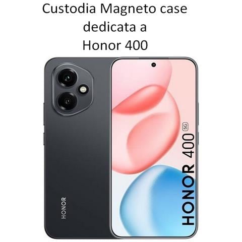 Custodia A Libro Smart Pocket Case In Pelle Per Honor X8c Green - Foto 2