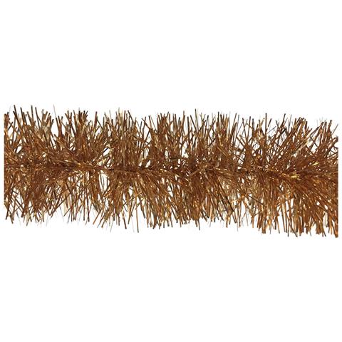 Decoración De Navidad Dros, Adorno Navideño, Ornamento De Navidad, Decoración Festiva, Made In Italy, 1000x8 H8 Cm, Cobre - Foto 2