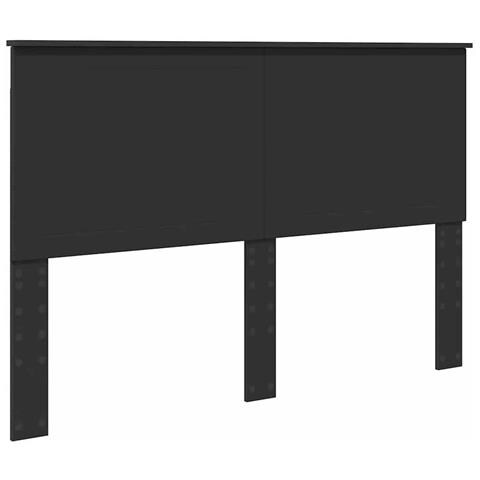 Testiera con testiera Rovere Nero 150 cm Legno multistrato - Foto 1