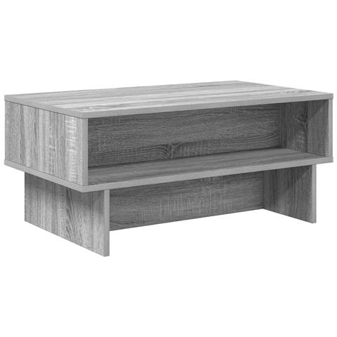 Tavolino da salotto Grigio Sonoma 80 x 46 x 35 cm - Foto 1