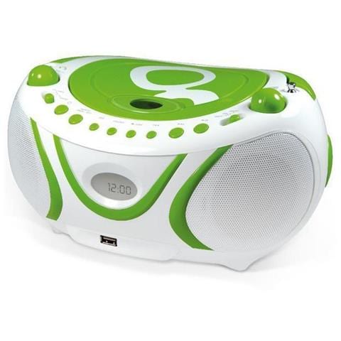 Radio CD-MP3 by Gulli Boombox Verde e Bianco - Foto 1