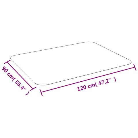 Tappetino per Laminato o Moquette 90 cm x 120 cm - Foto 2