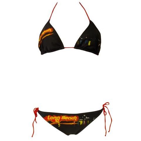 Bikinis E Tankinis Turbo Long Beach Triangle Costumi Donna S - Foto 1
