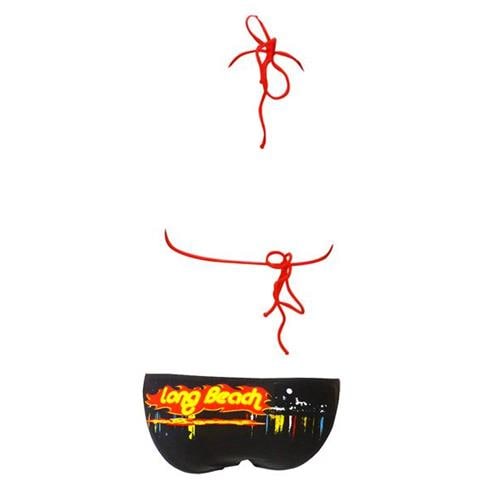 Bikinis E Tankinis Turbo Long Beach Triangle Costumi Donna S - Foto 2