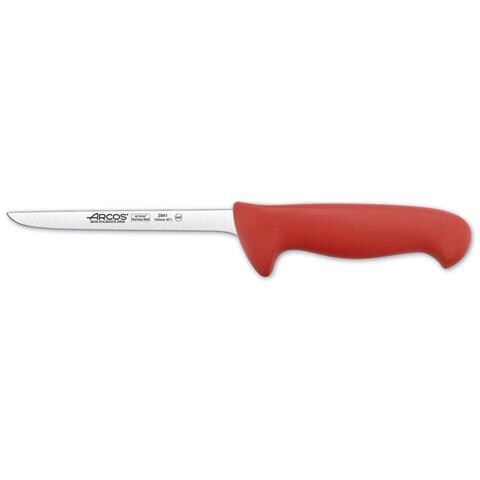 Serie 2900 - Coltello Disosso - Lama Acciaio Inossidabile Nitrum 160 Mm - Manico Polipropilene Colore Rosso - Foto 1