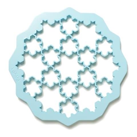 Forma Biscotti Cookie Puzzle Fiocco Neve Cm 24x1,5 - Foto 1