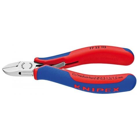 Knipex Tronchese per elettronica laterale (115 mm) 77 22 115 - Foto 1