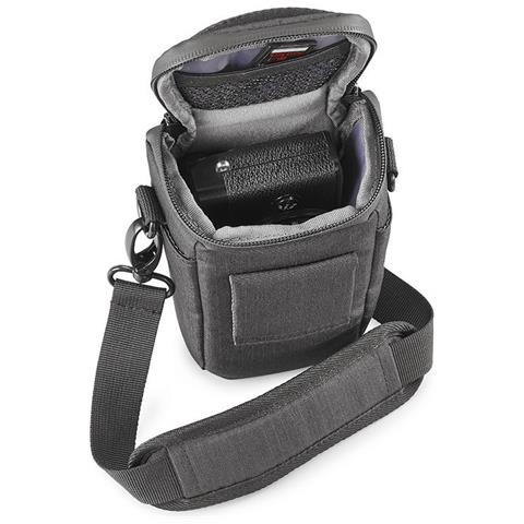 Malaga Vario 100 Borsa a Tracolla per Fotocamera Digitale Impermeabile Colore Nero - Foto 2