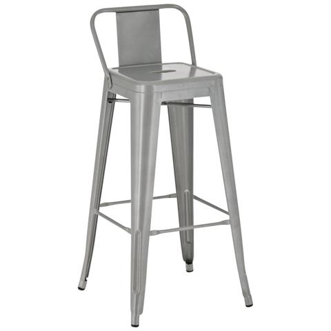 Sgabello Mason Argento - Foto 5