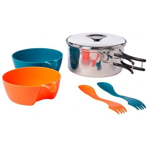 Cooking Set Stainless Steel 2p Per Persone - Foto 1