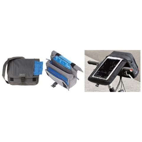 Sport Design - Coppia Di Borse Da Bicicletta, 32 L, Colore: Nero - Foto 2