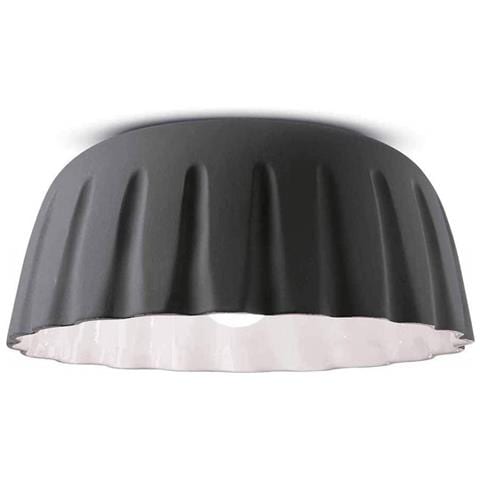 Plafoniera Decò C2572-grn Colore Grigio Scuro - Foto 1