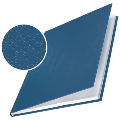 Copertina Rigida Max 176-210 Fogli Impressbind In Cartone Con Dorso Da 21 Mm A4 Blu Conf. Da 10 - 73950035 - Foto 1
