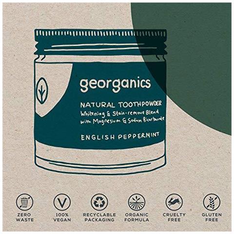 Natural Vegan Dentifricia Whitening Smacchiatore Formula Inglese Menta Piperita 60ml - Foto 3