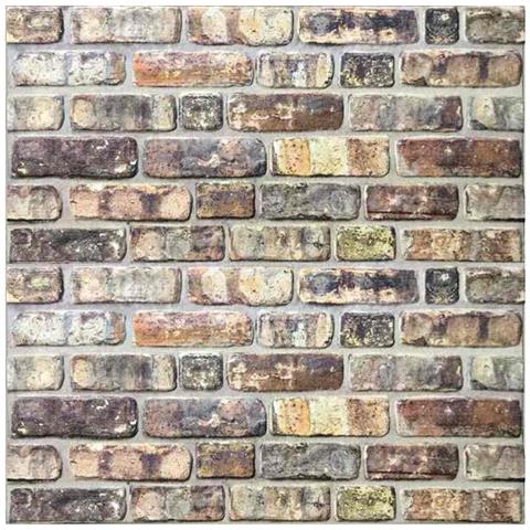 Pannelli Murali 3D con Design a Mattoni Multicolore 10 pz EPS - Foto 8