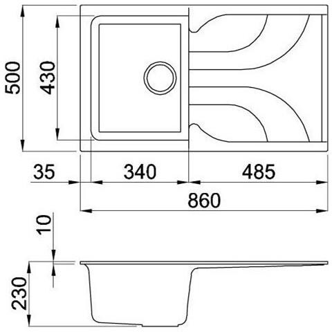 Lav. Ego 400 86x50 1vg Bianco Antico 62 Bianco Ant - Foto 2