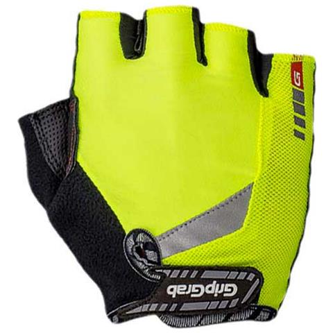 PROGEL HI-VIS Nero, Lime Guanti da ciclismo senza dita - Foto 1