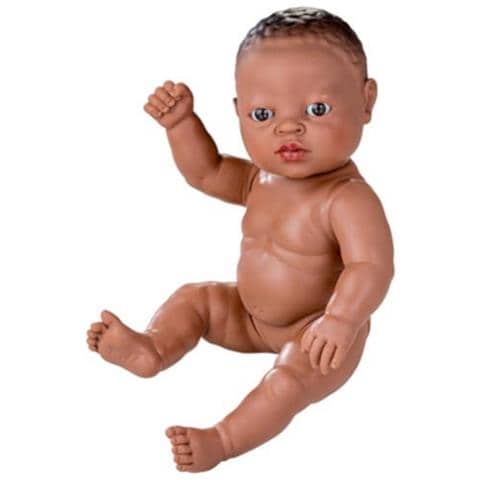 Baby Doll Neonato 30 Cm Junior Vinile / tessile Bianco / blu - Foto 2