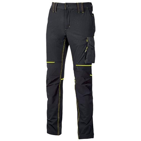 Pantalone Lungo World Elasticizzato - Black Carbon Xxl - Foto 4