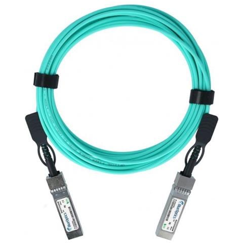 Cavo Ottico Attivo (aoc) Compatibile Uacc-aoc-sfp28-10m Di Ubiquiti Networks Come Variante Da 25 Gigabit Con Connessione - Foto 1