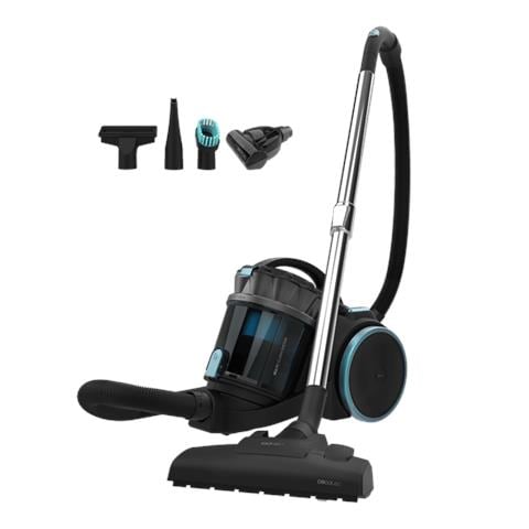 Conga Rockstar Multicyclonic XL Animal Aspirapolvere a Traino con Sacchetto per la Polvere Potenza 800 W Colore Nero - Foto 1