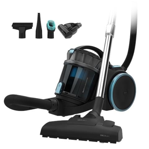 Conga Rockstar Multicyclonic XL Animal Aspirapolvere a Traino con Sacchetto per la Polvere Potenza 800 W Colore Nero - Foto 2