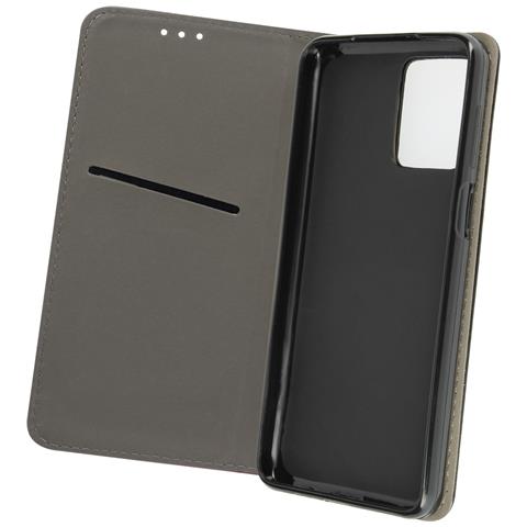 Custodia Cadorabo per Motorola MOTO X4 in GRIGIO con slot per schede, custodia protettiva a 360 gradi, custodia a libro in Finto cuoio per telefoni cellulari